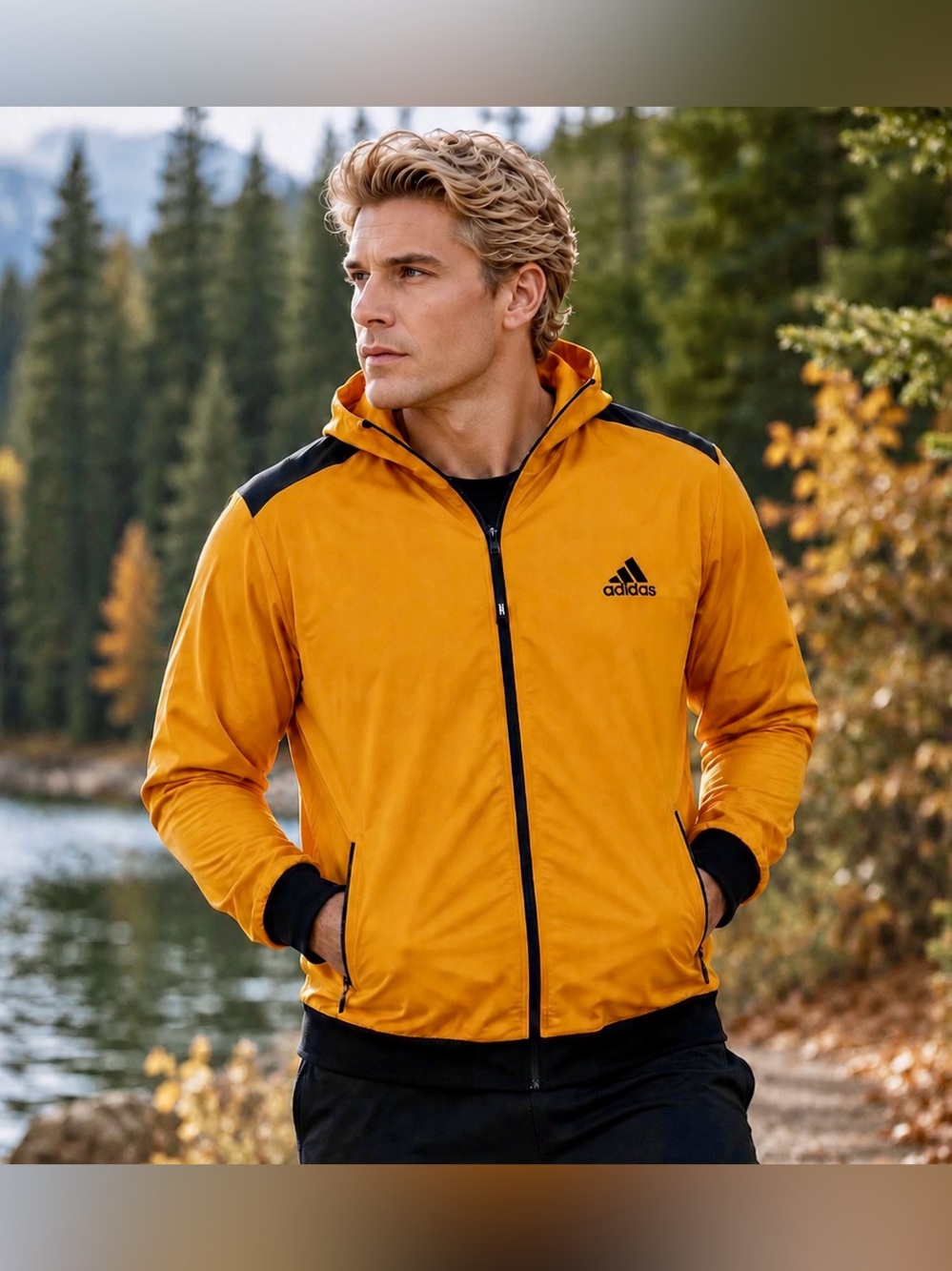 NWT adidas ZNE Cold.Rdy Full Zip Woven Jacket Men’s 2X